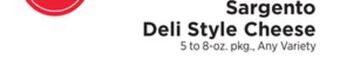 ShopRite Deli style cheese offer