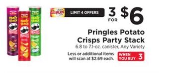 ShopRite Potato crisps party stack offer