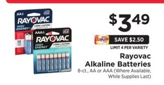 ShopRite Alkaline batteries offer