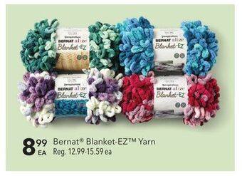 JOANN Bernat® blanket-ez yarn offer