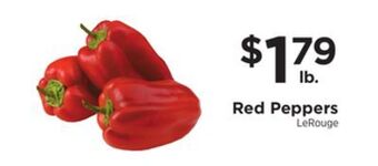 ShopRite Red peppers offer