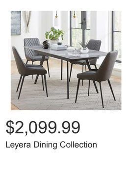 Costco Leyera dining collection offer