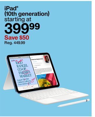 Target Ipad® (10th generation) offer