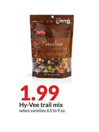 Hy-Vee Hy-vee trail mix offer