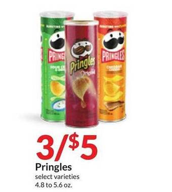 Hy-Vee Pringles offer
