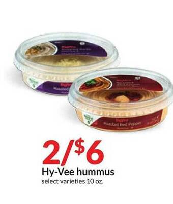 Hy-Vee Hy-vee hummus offer