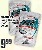 Key Food Canilla long grain rice offer
