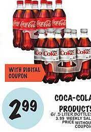 Foodarama Coca-cola products offer