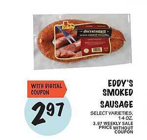 Foodarama Eddy's smoked sausage offer
