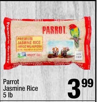 Super King Markets Parrot jasmine rice offer