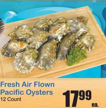 Times Supermarkets Fresh air flown pacific oysters offer