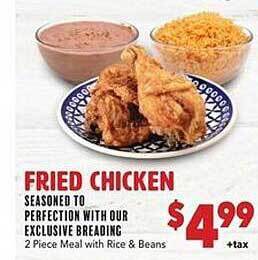 Vallarta Supermarkets Fried chicken offer