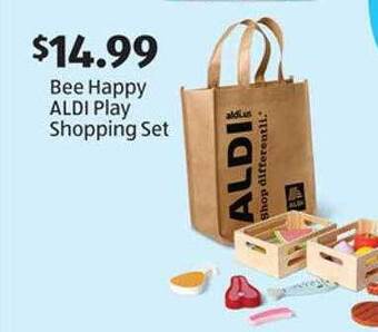 Aldi Bee happy aldi play shopping set offer