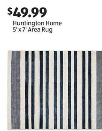Aldi Huntington home 5' x 7' area rug offer