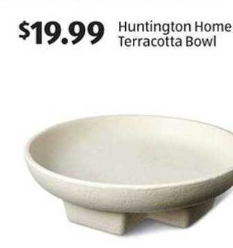 Aldi Huntington home terracotta bowl offer