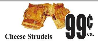 Baja Ranch Cheese strudels offer