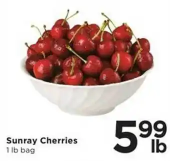 Cub Foods Sunray cherries offer