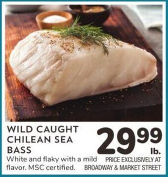Albertsons Wild Caught Chilean Sea Bass offer