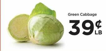 Food 4 Less Green cabbage offer