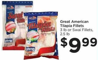 Food 4 Less Great american tilapia fillets offer