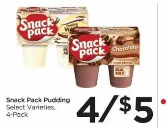 Food 4 Less Snack pack pudding offer