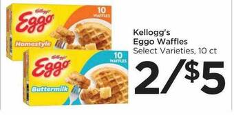 Food 4 Less Kellogg's eggo waffles offer