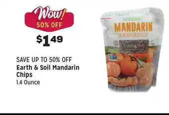 Grocery Outlet Earth & soil mandarin chips offer