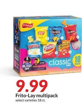 Hy-Vee Frito-lay multipack offer