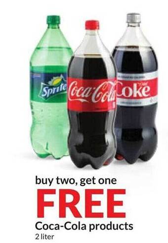 Hy-Vee Coca-cola products offer