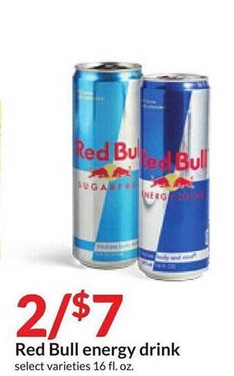 Hy-Vee Red bull energy drink offer