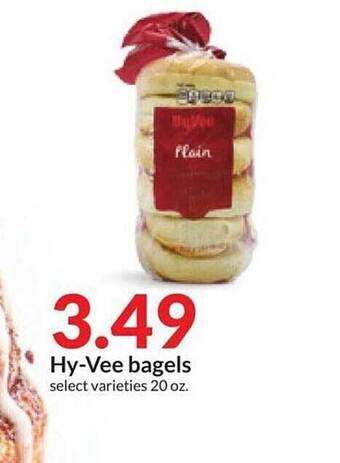 Hy-Vee Hy-vee bagels offer