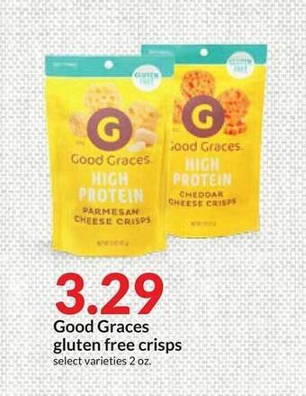 Hy-Vee Good graces gluten free crisps offer
