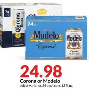 Hy-Vee Corona or modelo offer