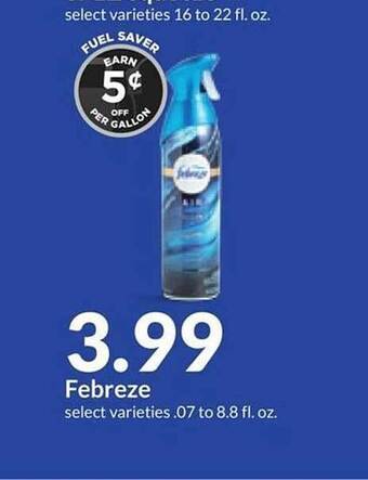 Hy-Vee Febreze offer