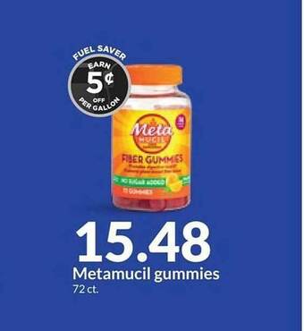 Hy-Vee Metamucil gummies offer