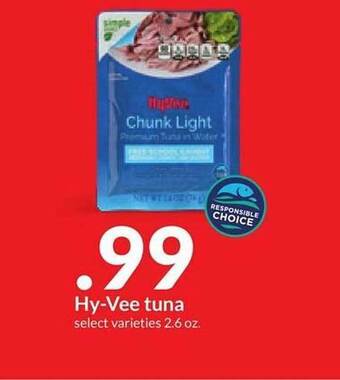 Hy-Vee Hy-vee tuna offer