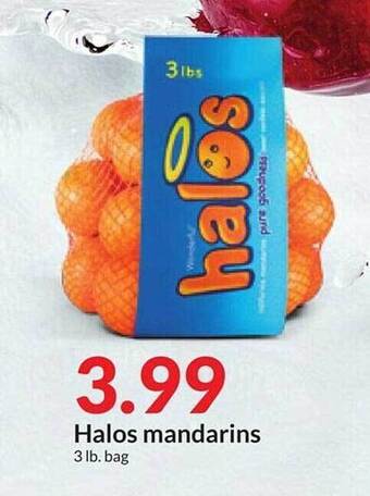 Hy-Vee Halos mandarins offer