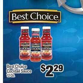 IGA Best choice cocktail sauce offer