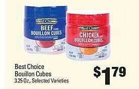 IGA Best choice bouillon cubes offer