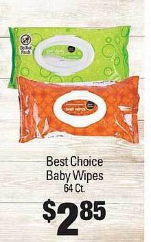 IGA Best choice baby wipes offer