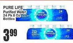 Key Food Pure life purified water offer
