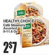 Key Food Healthy choice café steamers offer