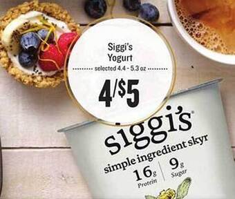 Lowes Foods Siggi's yogurt offer