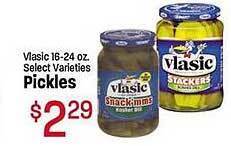 Maceys Vlasic pickles offer