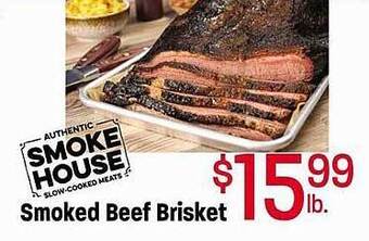 Maceys Smoked beef brisket offer