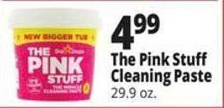 Ocean State Job Lot The pink stuff cleaning paste offer