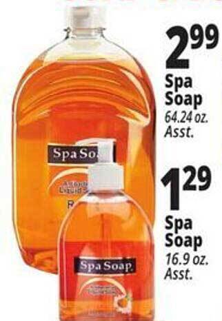 Ocean State Job Lot Spa soap offer