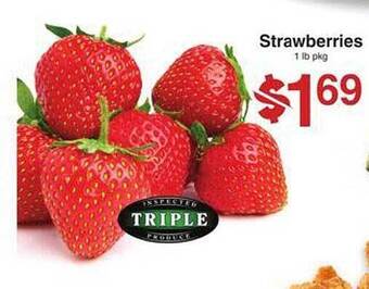 Price Chopper Strawberries offer