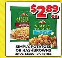Price Cutter Simply potatoes or hashbrowns offer