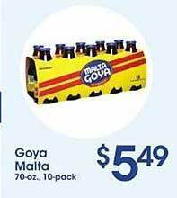 Price Rite Goya malta offer